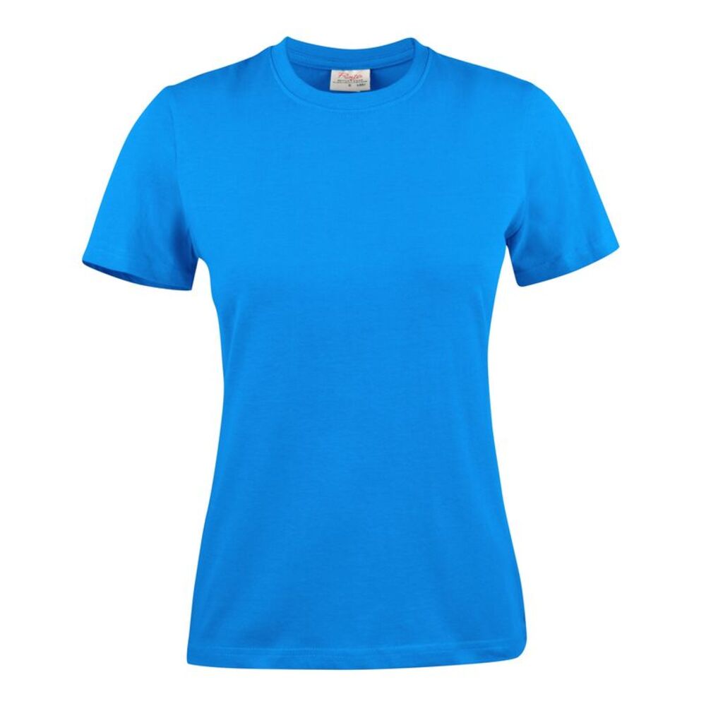 Printer Womens/Ladies Light T-Shirt / Ocean Blue